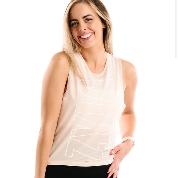 ZYIA Tops - ZYIA Peach ZYIA Athlete Tank